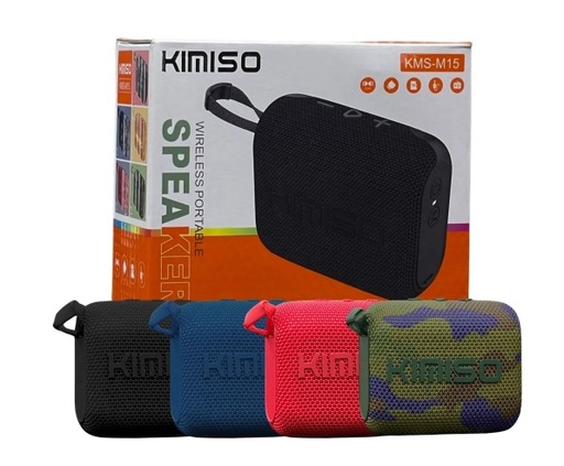 [22403] PARLANTE BLUETOOTH PORTATIL KIMISO (KMS-M15)