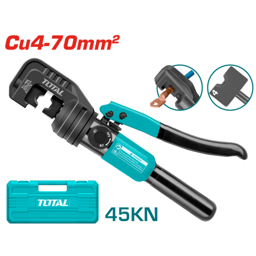 [22430] PONCHADORA HIDRAULICA CU4-70MM2 45KN TOTAL (THCT070)