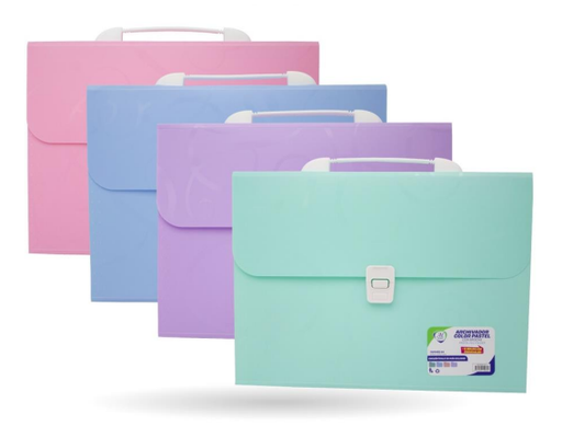 [22446] CARPETA ARCHIVADORA 13 BOLSILLOS CARTA COLORES SURTIDOS AH ROYAL (PAC4788)