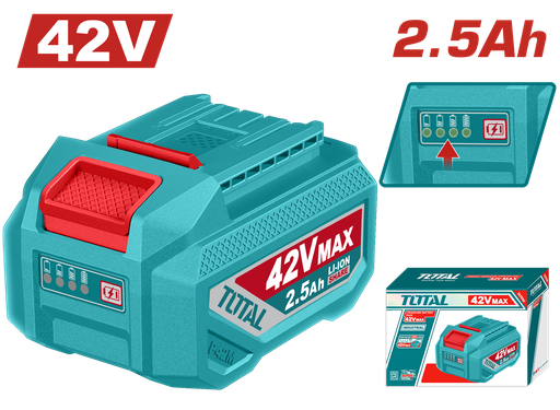 [22496] BATERIA 42V 2.5AH ION LITHIUM INDUSTRIAL SUPER TOTAL (TFBLI42251)