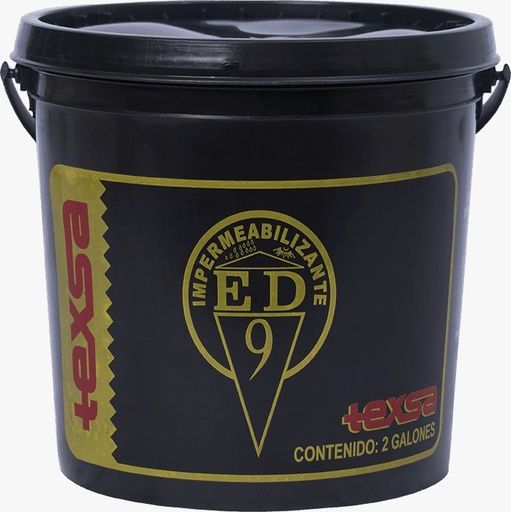 [22507] EMUSION ASFALTICA IMPERMEABILIZANTE BALDE ED-9 TEXSA