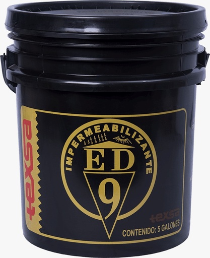 [22508] EMUSION ASFALTICA IMPERMEABILIZANTE CUÑETE ED-9 TEXSA