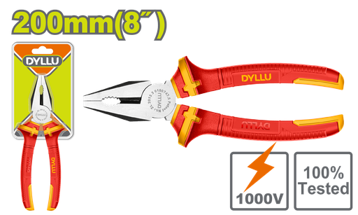 [22709] ALICATE AISLADO 8" DYLLU (DTPL1938)