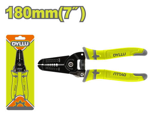 [22716] ALICATE PELACABLE 7" DYLLU (DTPL5607)