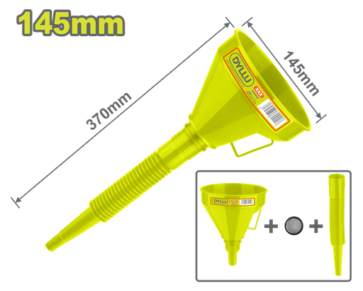 [22814] EMBUDO 145MM FLEXIBLE  DYLLU (DTUF1302)
