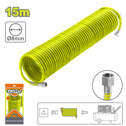 [22920] MANGUERA DE AIRE 15M DYLLU (DTQG1915)