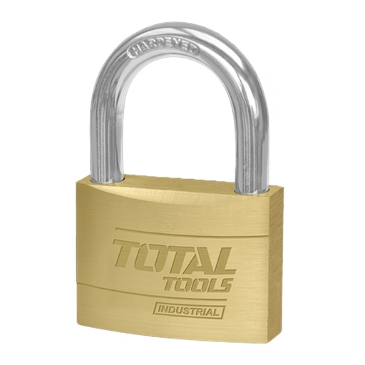 [23012] CANDADO 60MM DORADO INDUSTRIAL SUPER TOTAL (TLK32602)