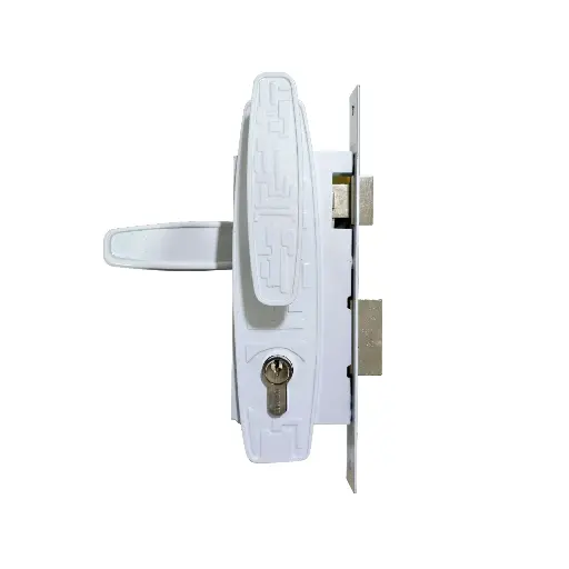 [23188] CHAPA INCRUSTAR AZTECA 45MM BLANCA GATO