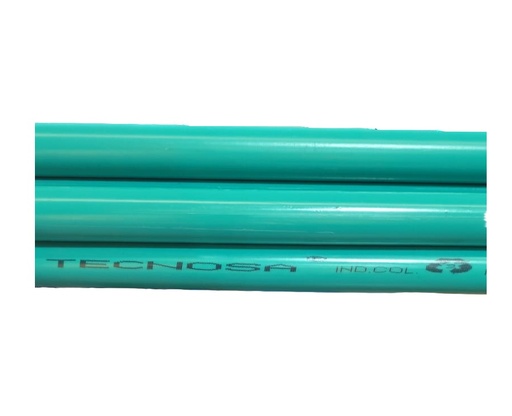 [9780A] TUBO CONDUIT PESADO CERTIFICADO TECNOSA 1/2 X 3 MTS