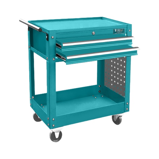 [23287] CARRO PARA HERRMIENTAS 2 BANDEJAS ( 71.2X44X69,4CM) INSDUSTRIAL SUPER TOTAL (THPTC201)