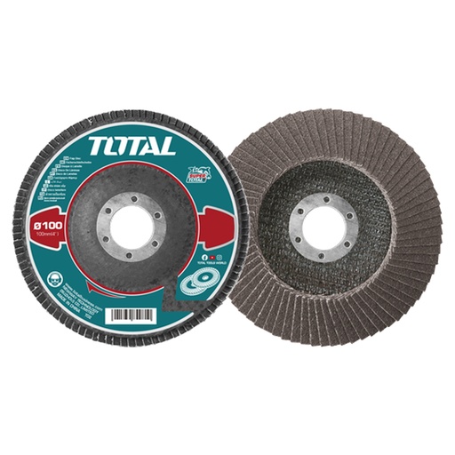 [23427] DISCO FLAP 4"  GRANO 40 (100X16MM) SUPER TOTAL (TAC6310040)