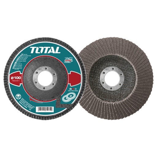 [23429] DISCO FLAP 4"  GRANO 80 (100X16MM) SUPER TOTAL (TAC6310080)