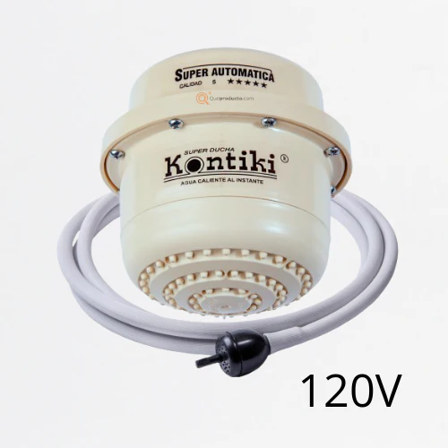 [23626] DUCHA ELECTRICA KONTIKI AUTOMATICA CON MANGUERA (K-106)